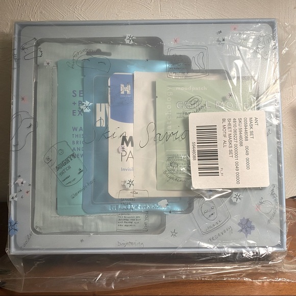 Luxury Sheet Mask Set Anthropologie Beauty - Picture 3 of 3